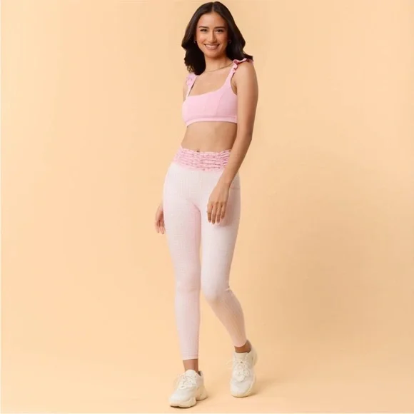 Pink Ruffle Strap Bra - Picture 3 of 10